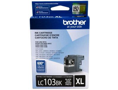 Tinta Brother LC103BK Negro 600 Páginas Para MFC-...