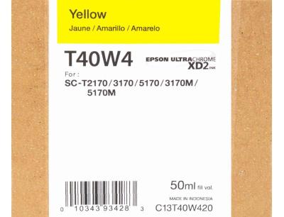Bolsa De Tinta Epson T40W420 Amarillo 50 Ml SureCo...