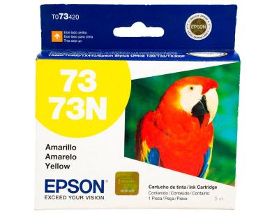 Cartucho De Tinta Epson T073420-AL Amarillo 250 P�...