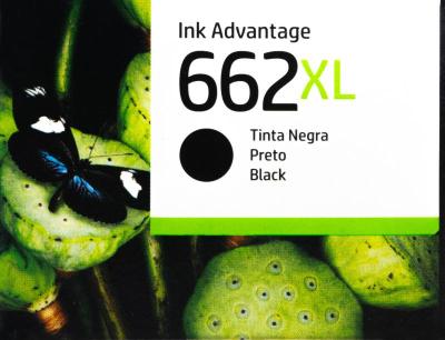 Cartucho de Tinta HP 662XL CZ105AL Negro 360 Pági...