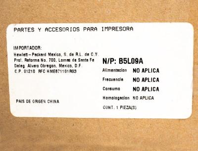 Contenedor De Residuos HP B5L09A...