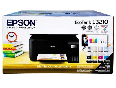 Impresora Epson L3210 Ecotank Multifuncional C/ Si...