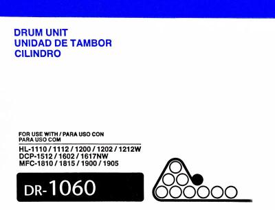 Tambor Brother DR1060 Original para HL-1110, HL-11...