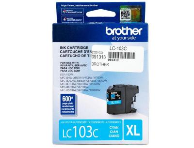 Tinta Brother LC103C Cian 600 Páginas Para MFC-J4...