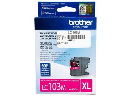 Tinta Brother LC103M Magenta 600 Páginas Para MFC...