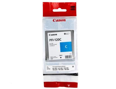 Tinta Canon PFI-120C CYAN 130ml TM-200, TM-205, TM...