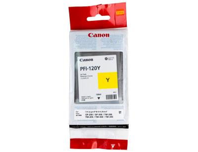 Tinta Canon PFI-120Y YELLOW 130ml TM-200, TM-205, ...