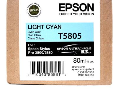 Tinta Epson T580500 Cian Claro 80 Ml Para Stylus P...