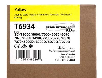 Tinta Epson T693400 Yellow UltraChrome XD 350 ml p...