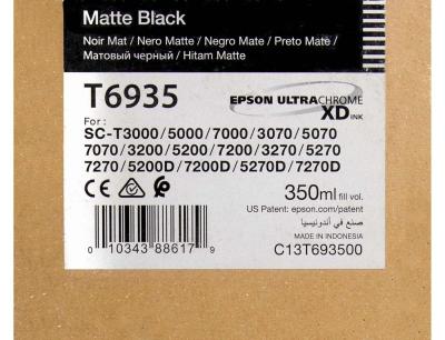 Tinta Epson T693500 Matte Black UltraChrome XD 350...