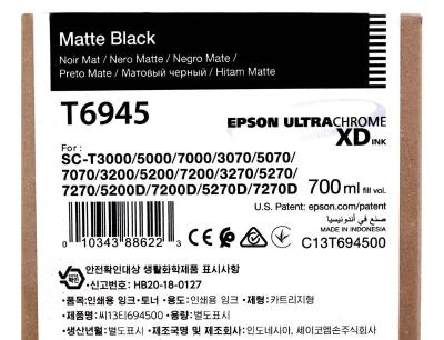 Tinta Epson T694500 Matte Black UltraChrome XD 700...