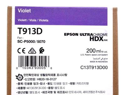 Tinta Epson T913d00 Violet 200 Ml...