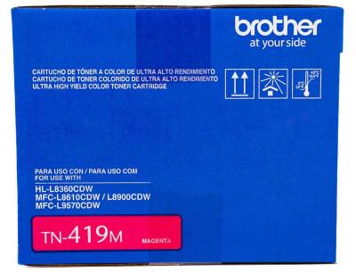 Toner Brother Tn419 Magenta Hl 8360 Mfc-L8610cdw...