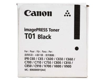Toner Canon T01 Black Ip C60, C65, C600, C650, C70...