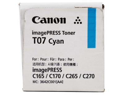 Toner Canon T07 Cyan C165...