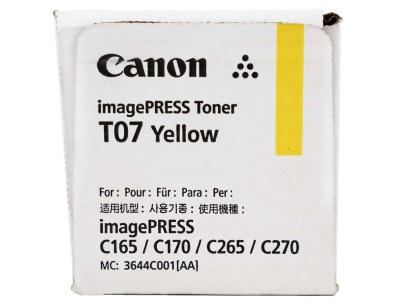 Toner Canon T07 Yellow C165...