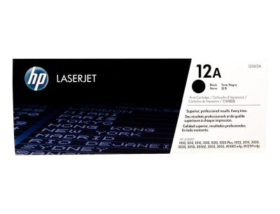 Toner Hp (12a) Negro Q2612a Para Lj 1010, 1012, 10...
