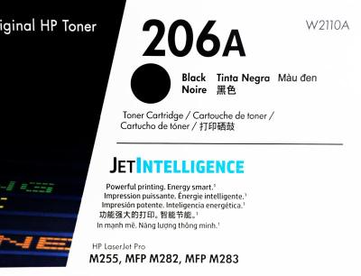Toner Hp W2110A (206a) Negro Para Laserjet Pro M25...