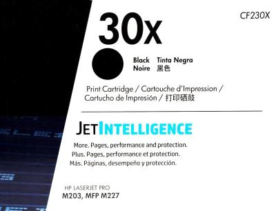 Toner Hp Cf230x (30x) Black Para Lasejet Pro M203,...