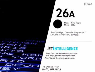 Toner Hp Cf226a (26a) Black Para Laserjet Pro M402...