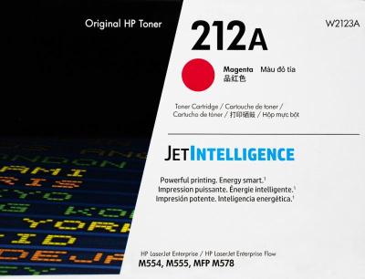 Toner Hp W2123a (212a) Magenta Para Lasejet Enterp...