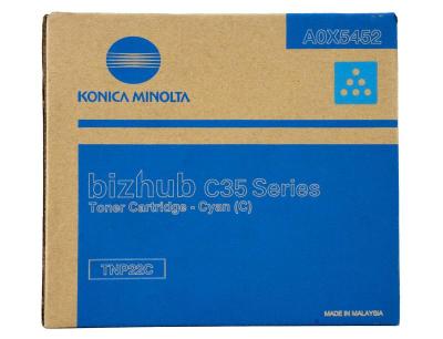 Toner Konica Minolta Tnp22c Bizhub C35 Cyan...