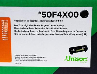 Toner Lexmark 50f4x00 Black (504x) Ms610dn (10,000...
