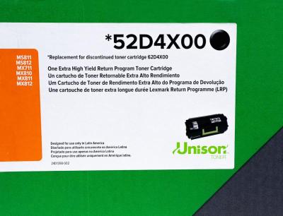Toner Lexmark 52d4x00 Black (524x) Ms811dn (45,000...