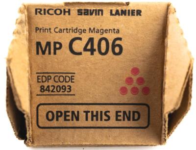 Toner Ricoh Mp C306, Mp C406 Magenta 6,000 Pag...