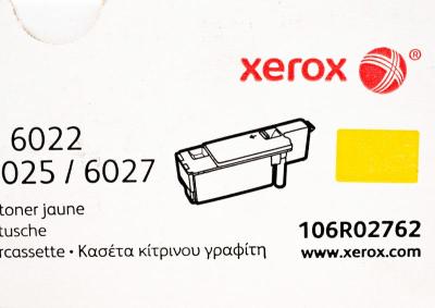 Tóner Xerox 106R02762 Amarillo 1,000 Páginas par...