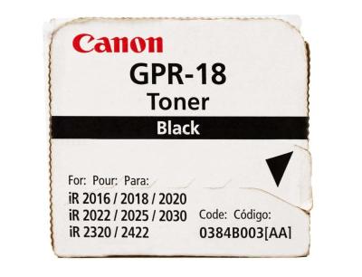Tóner Canon GPR18 Negro 8,000 Páginas para image...